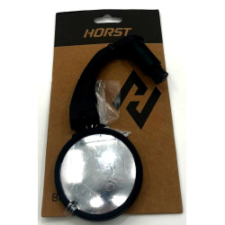 Зеркало заднего вида, панорамное, 70 мм, удлинен. в торец руля, черный 00-190861