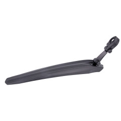Быстросъемное заднее крыло 24-26", на подседельный штырь, длина 495 мм, черный 00-190885