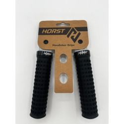 Грипсы Horst H47 OneSideLock, 132 мм, Lock on, черный 00-170561