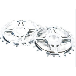 Звезда Colony CC Sprocket - Chris Courtenay design 25T I22-725D, 6061T6, серебристый 03-002525