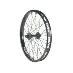 Колесо переднее COLONY 20" BMX, 36 спиц, обод сварной Contour, втулка Wasp, два хабгарда I90-930A, черный 03-002545