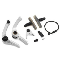 Тормоз Colony Brethren Brake set I38-700E, with clear pads, серебристый 03-002516