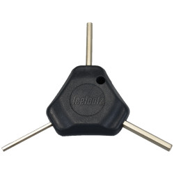 Ключ Y-образный IceToolz 70B1 Y Type Hex Key Wrench, Kraton, шестигранники 4/5/6 мм 6-800200