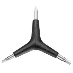 Ключ Y-образный IceToolz 70J2, Kraton, шестигранники 4/5мм с отверткой PH2 6-800208