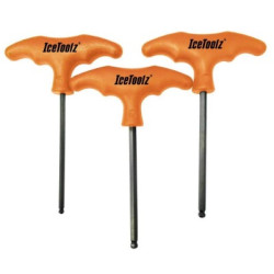 Набор Т-образных ключей IceToolz 70TA T Type Hex Key Set, 4/5/6мм 6-800198