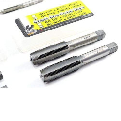 Метчики для прогонки резьбы в шатунах IceToolz E152 Xpert CRANK TAPS, 1/2"x20TPI (левый+правый) 6-800226