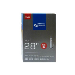 Камера Schwalbe SV20 Extra Light 28(700С)/27х0.7-1.00 18/25-622/630 IB 40 mm 05-10426343