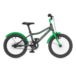 Велосипед Author Stylo 16” серый/зеленый 9" 22 21-2200000310