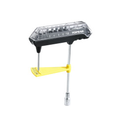Ручка динамометрическая c набором насадок Topeak ComboTorq Wrench & Bit Set TPS-SP07