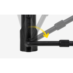 Ручной насос Topeak Road Morph G, 140 psi / 9.6 bar TRP-4GB