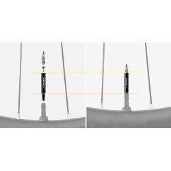 Удлинитель ниппеля со съемником Topeak Valve Extender 28 mm, 2 шт TFV-05