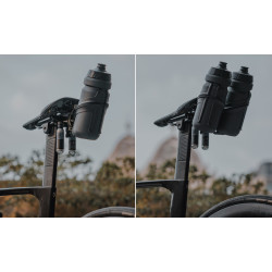 Крепление для флягодержателя под седло Topeak Tri-Backup Elite 2, Nano AirBooster в комплекте TBU-ELT2