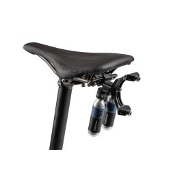Крепление для флягодержателя под седло Topeak Tri-Backup Elite 2, Nano AirBooster в комплекте TBU-ELT2