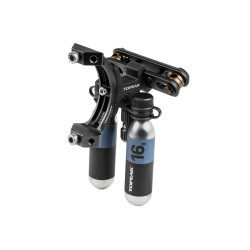 Крепление для флягодержателя под седло Topeak Tri-Backup Elite 2, Nano AirBooster в комплекте TBU-ELT2