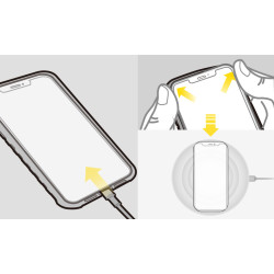 Чехол для смартфона Topeak RideCase, для iPhone 15 Pro, с креплением RideCase Mount, черный/серый TT9887BG