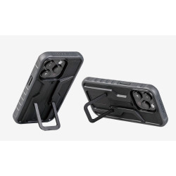Чехол для смартфона Topeak RideCase, для iPhone 15 Pro, с креплением RideCase Mount, черный/серый TT9887BG