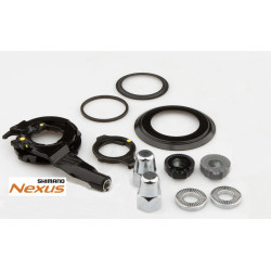 Запчасти к планетарным втулкам Shimano, CJ-NX10, шайбы 7R/7L, гайки, пыльник