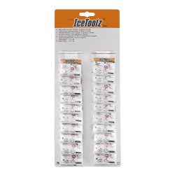 Аптечка для камер IceToolz AirDam Glueless Patch Set, 20 упаковок по 6 штук 6-800004