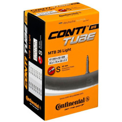 Камера Continental MTB 26 Light S42 26"x1.75-2.40 47-60/559 42 мм 02-0181681