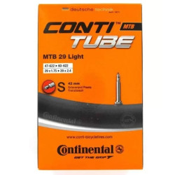 Камера Continental MTB 29 Light S42 29"x1.75-2.40 47-60/622 42 мм 02-0182321