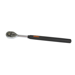 Ключ-трещотка с храповиком IceToolz 43R41 под квадрат 1/2" Two-Way Ratchet Wrench, с удлиненной рукояткой 395±5мм/15.8" 6-800209