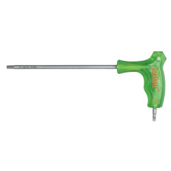 Ключ Т-образный IceToolz 7T25 Torx T-25 TwinHead wrench SNCM steel, звездочка 6-800126