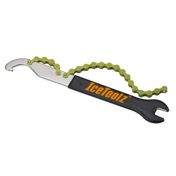 Ключ-хлыст IceToolz 34S2 Chain Whip Tool for Single-Speed, Pedal & Lockring, для педалей 15мм 6-800384