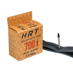 Антипрокольная камера H.R.T. Sealant Butyl Tube 28" 1,75 (700x45C), FV48 мм, с герметиком 00-009927