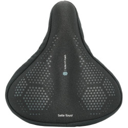 Чехол на седло Selle Royal Slow Fit Foam Seat Cover Large, черный 02-300404