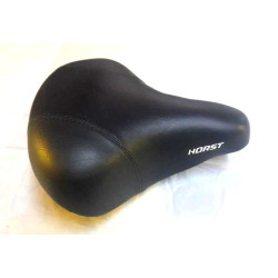 Седло мягкое Horst, 240х210 мм, с замком, черный 00-170642