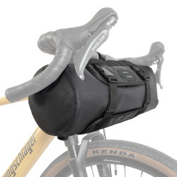 Сумка на руль M-WAVE Rough Ride Front Black Series handlebar bag, черный 5-122681