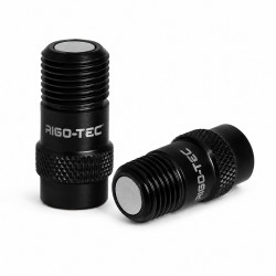 Бесколпачковый переходник Presta–Schrader AIGO-TEC CSV, 2шт, черный
