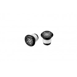 Заглушки руля Ciclovation Vortex AL Lock-In Bike Plug Black 3618.11216