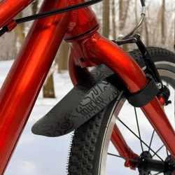 Крыло переднее Mucky Nutz Junior Face Fender Doodle Black Small MN0325