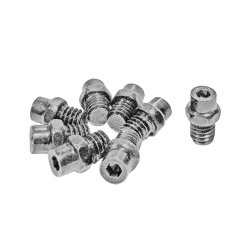 Шипы к педалям Leatt Pin Kit Clip-In 4mm 20pcs Silver 9025100890