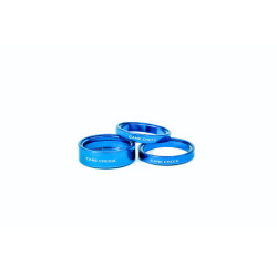 Комплект рулевых колец Cane Creek Interlock Spacer Kit Blue BAA2277B