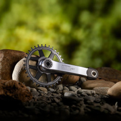 Шатуны E*Thirteen Helix Race Alloy GR 165x73mm Silver CS5HAA-107