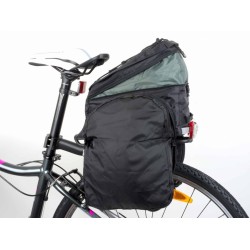 Велорюкзак-штаны Author CarryMore Little Pack, на багажник, черная, 20 л 8-15000097