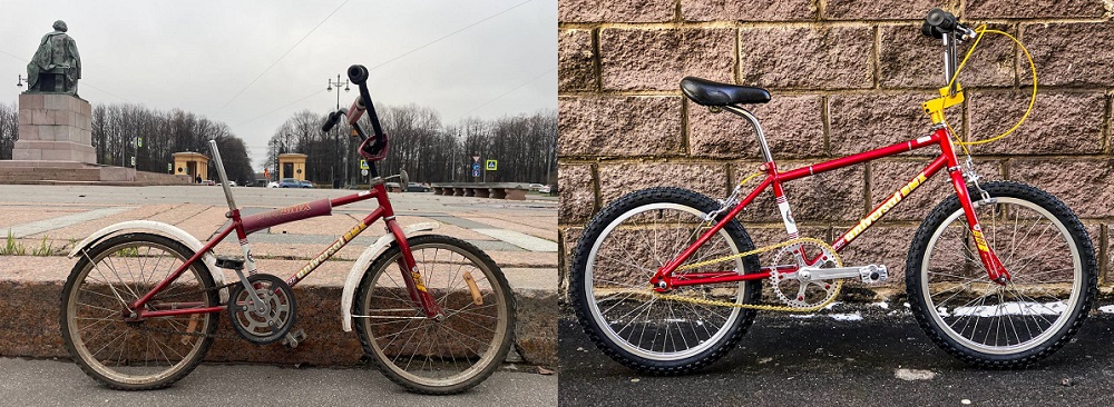 Преобразование велосипеда BMX Universal